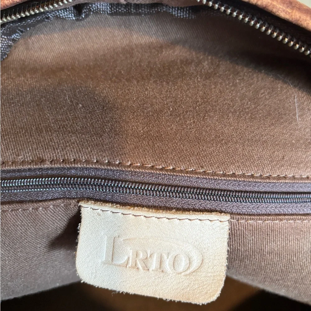 Classic Brown Leather Women's Backpack
